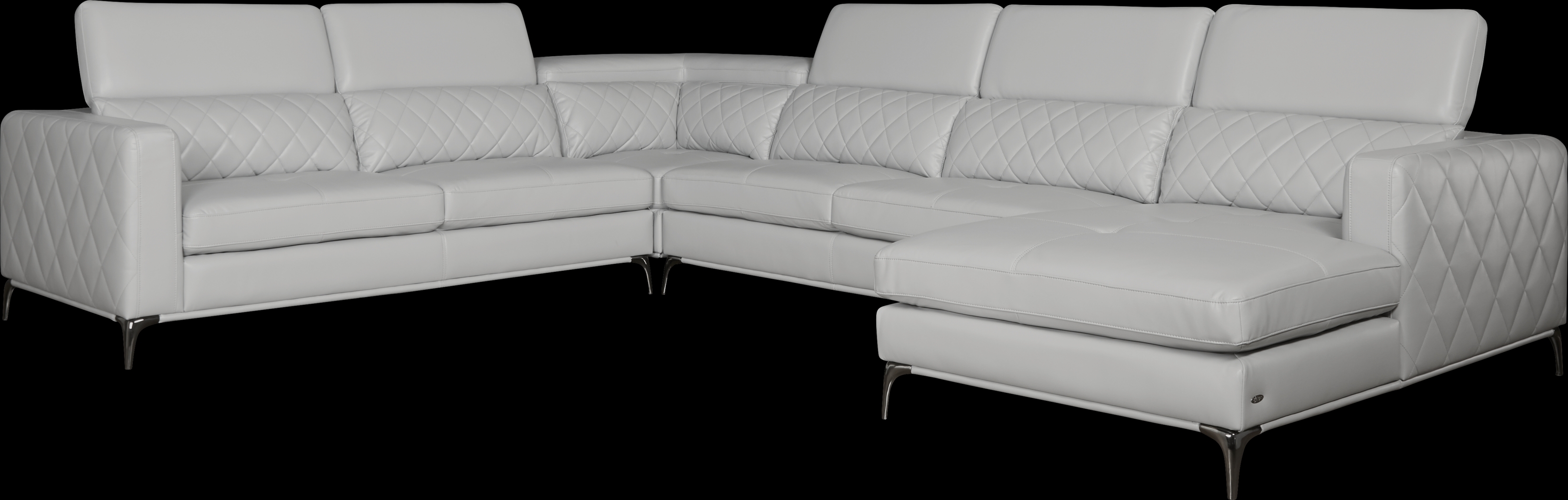 Sorrento Platinum 4 Pc Sectional - Thumbnail - Image 1