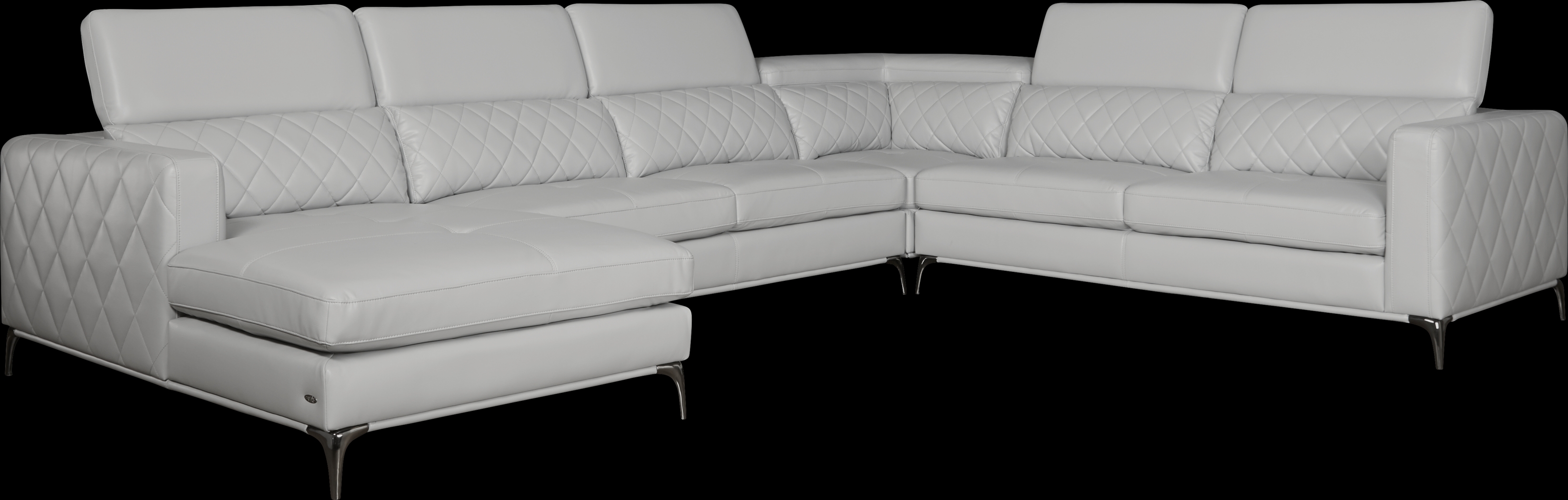 Sorrento Platinum 4 Pc Sectional - Thumbnail - Image 1