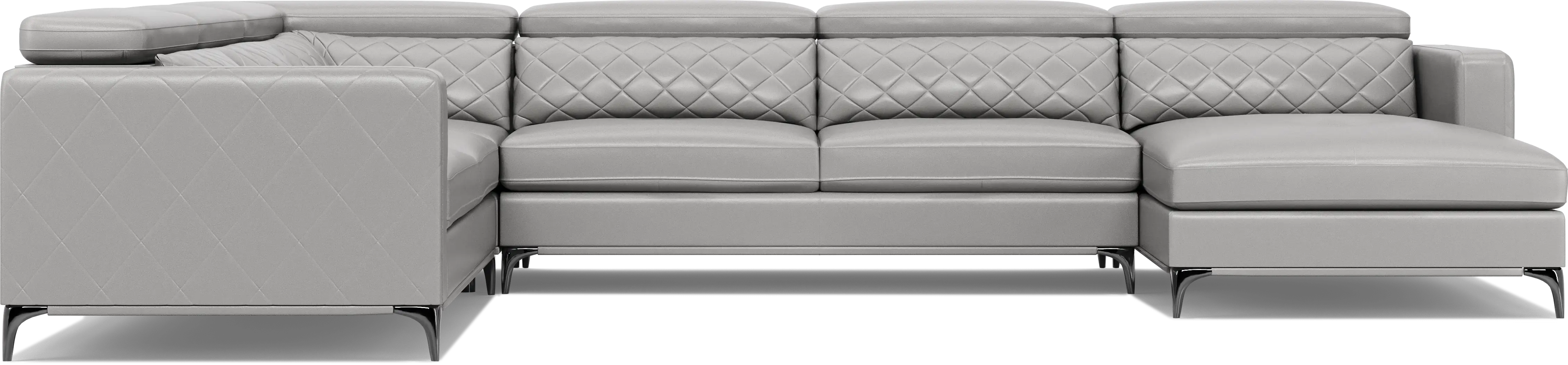 Sorrento Platinum 4 Pc Sectional - Thumbnail - Image 3