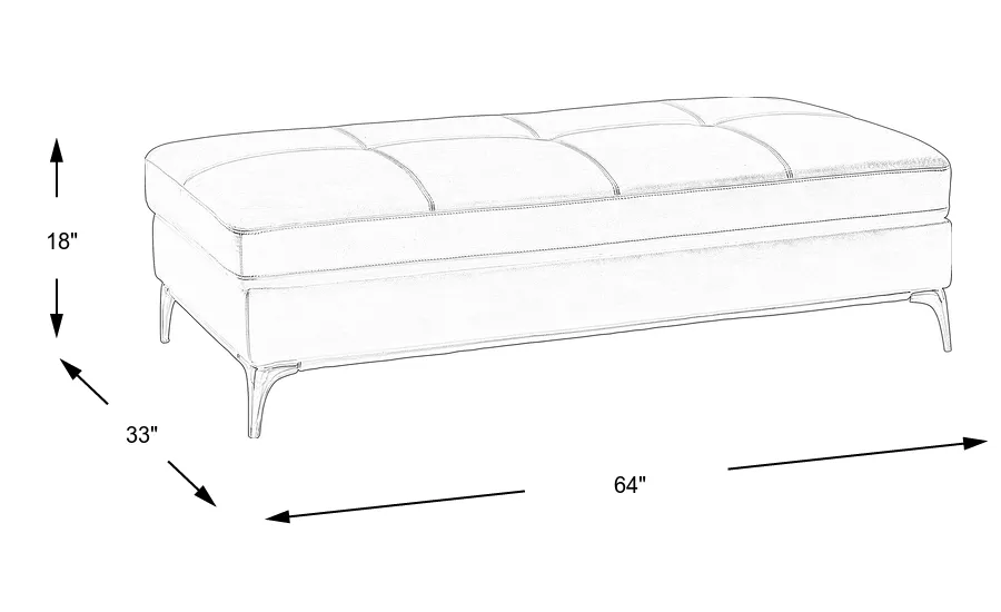 Dimension Image. Please refer to the Dimension Tab on this page for dimension details.