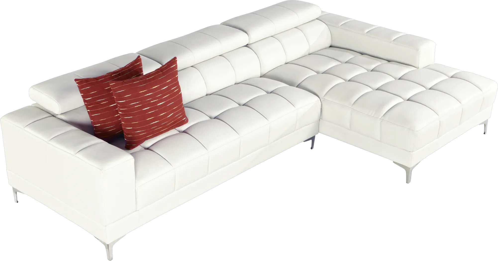 Sybella Off-White 2 Pc Sectional - Thumbnail - Image 2