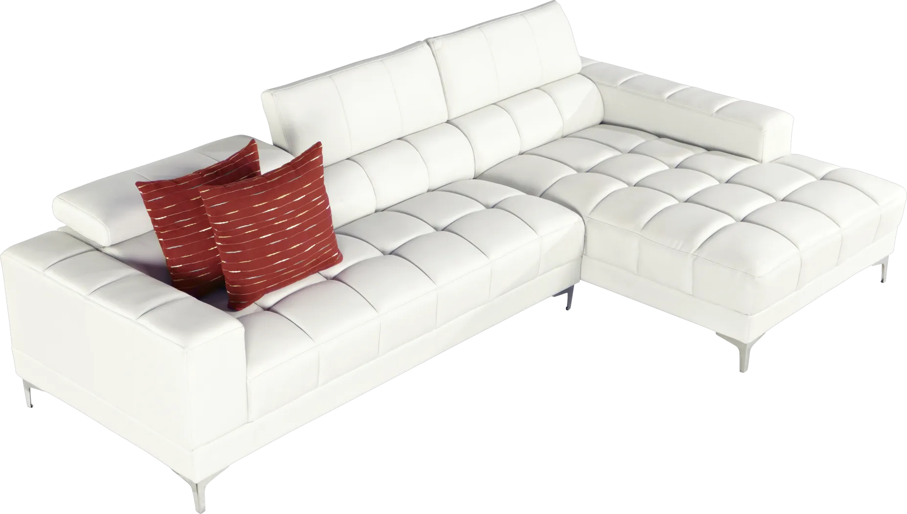 Sybella Off-White 2 Pc Sectional - Thumbnail - Image 3