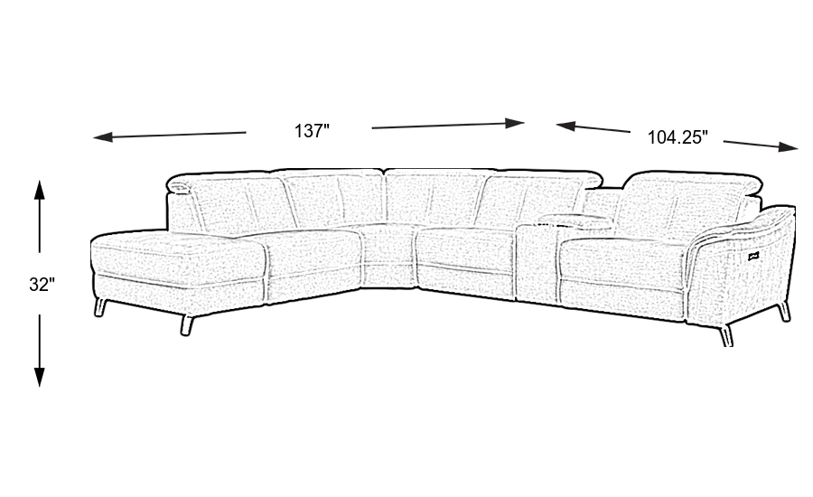 Dimension Image. Please refer to the Dimension Tab on this page for dimension details.