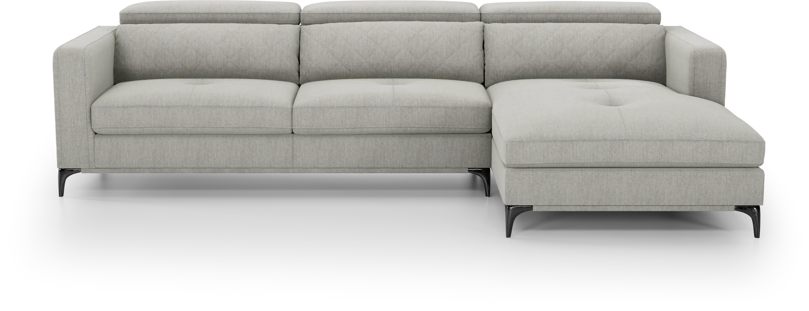 Via Sorrento Dove 2 Pc Sectional - Thumbnail - Image 1
