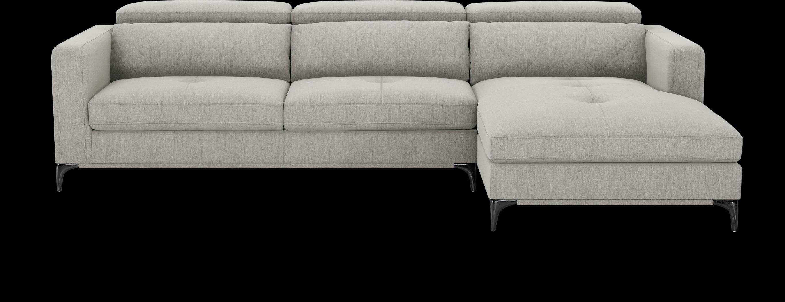 Via Sorrento Dove 2 Pc Sectional - Thumbnail - Image 1