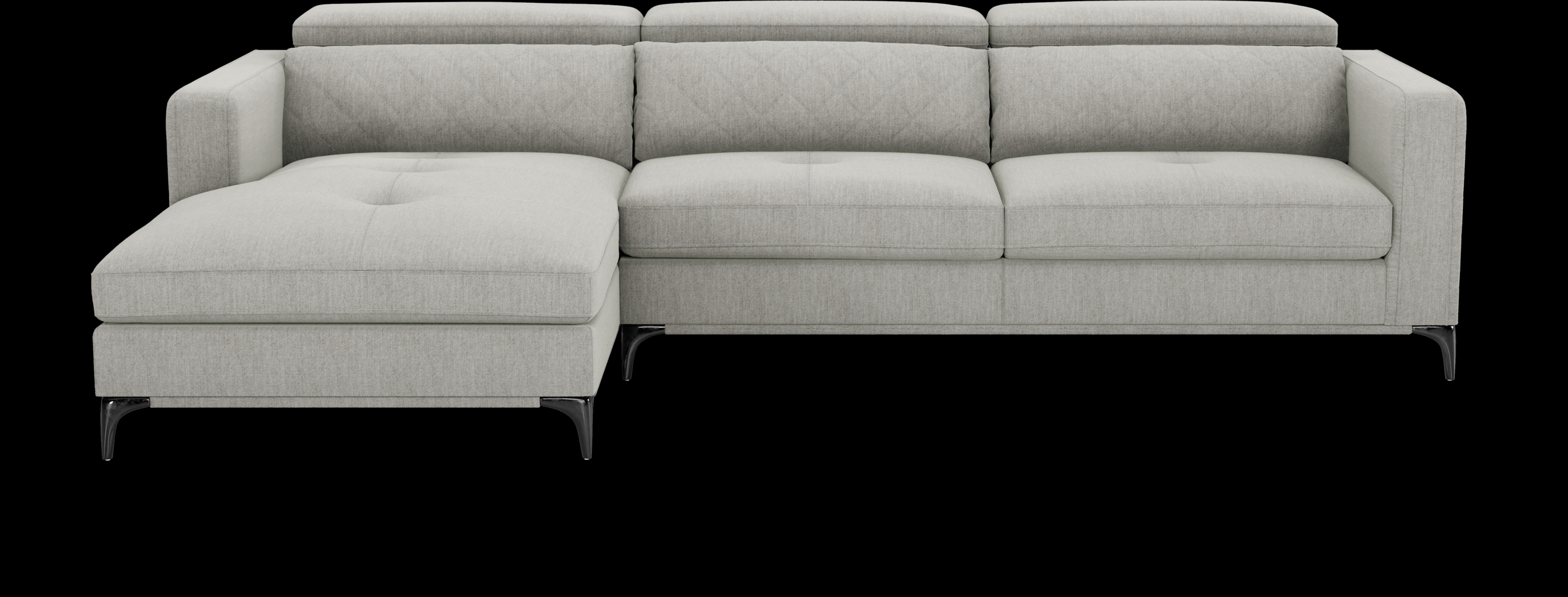 Via Sorrento Dove 2 Pc Sectional - Thumbnail - Image 1