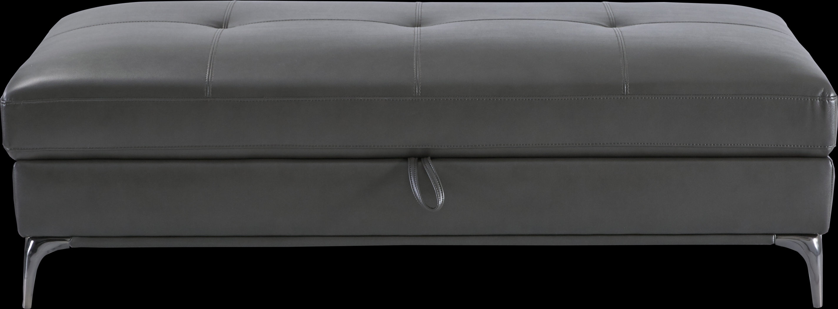 Via Sorrento Granite Storage Ottoman - Thumbnail - Image 3