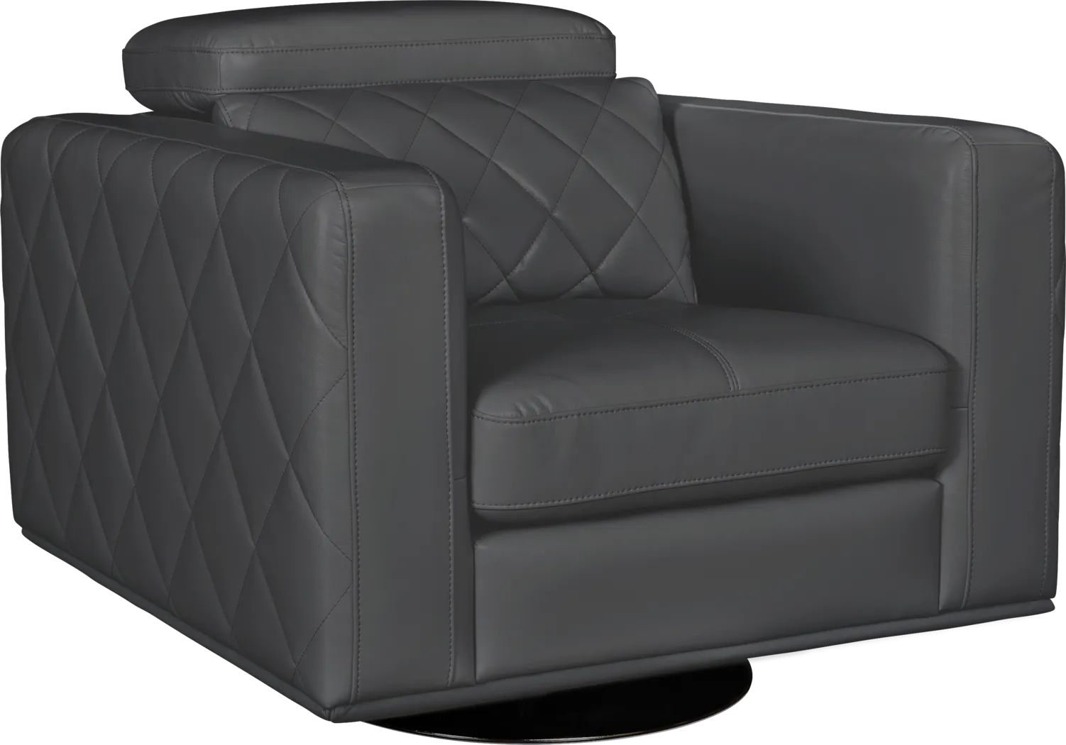 Via Sorrento Granite Swivel Chair - Thumbnail - Image 2