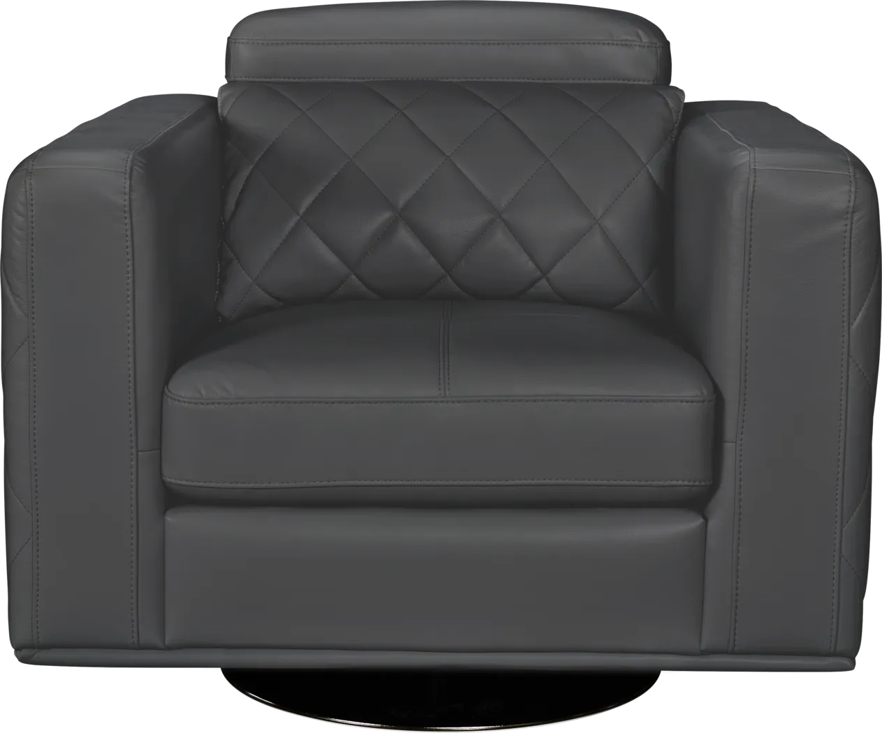 Via Sorrento Granite Swivel Chair - Thumbnail - Image 1