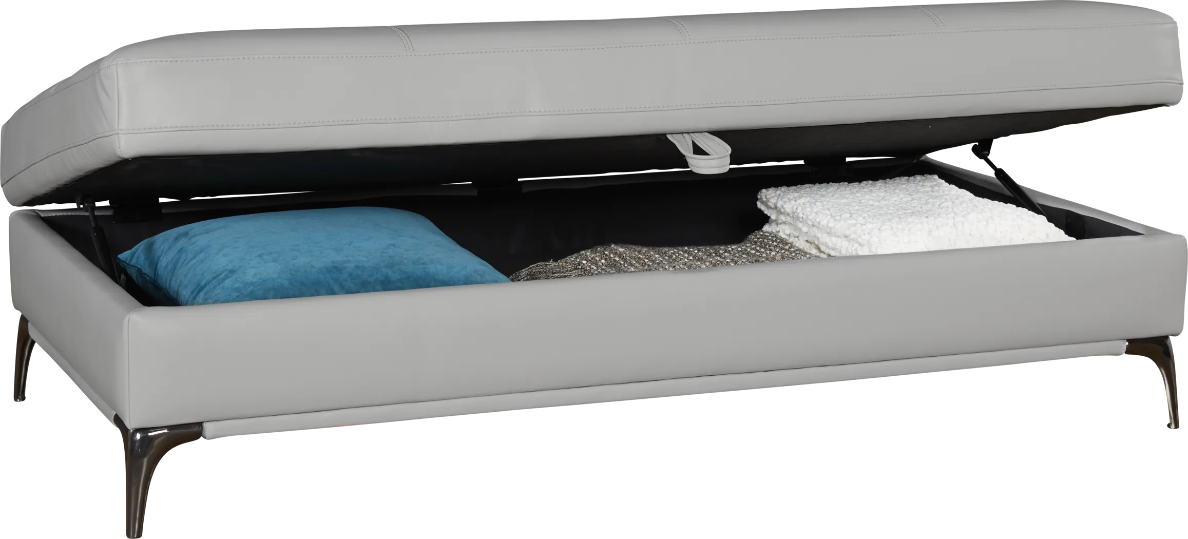 Via Sorrento Platinum 5 Pc Sectional Living Room - Thumbnail - Image 10