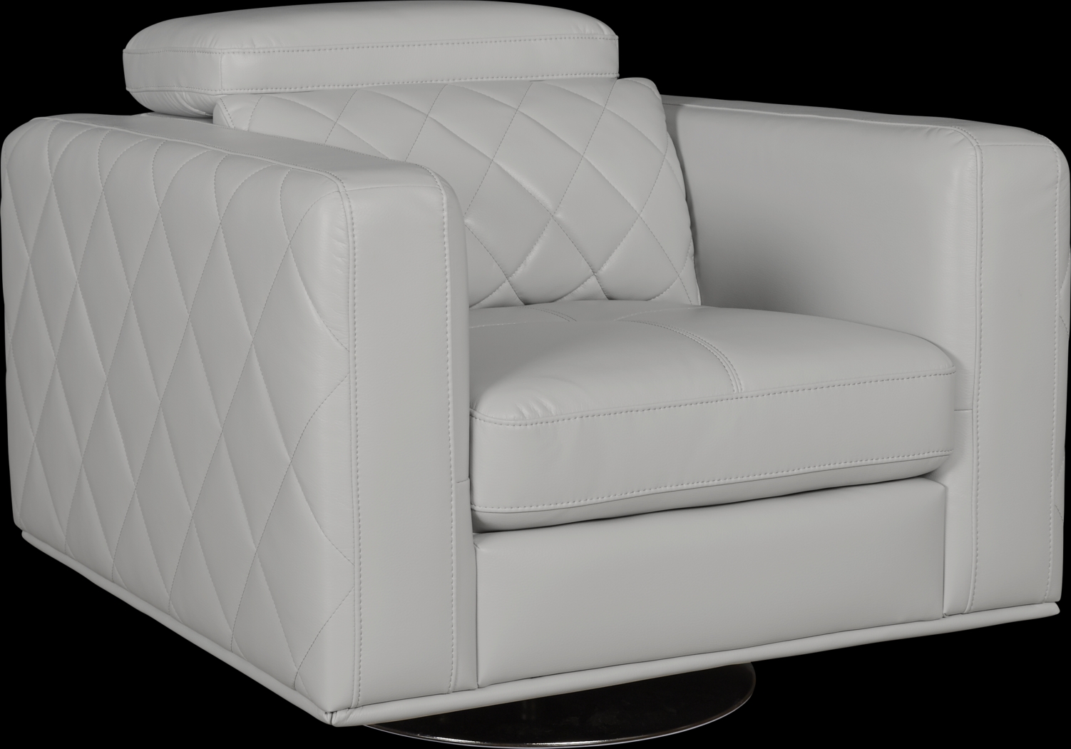 Via Sorrento Platinum Swivel Chair - Thumbnail - Image 2
