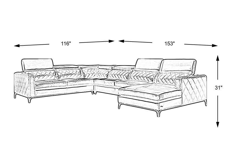 Dimension Image. Please refer to the Dimension Tab on this page for dimension details.