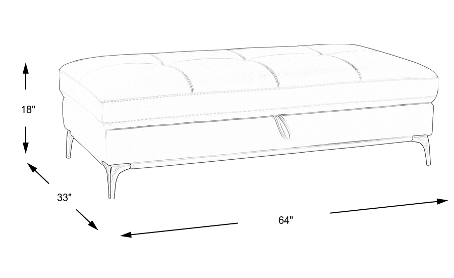 Dimension Image. Please refer to the Dimension Tab on this page for dimension details.