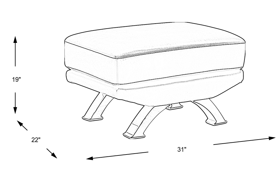 Dimension Image. Please refer to the Dimension Tab on this page for dimension details.