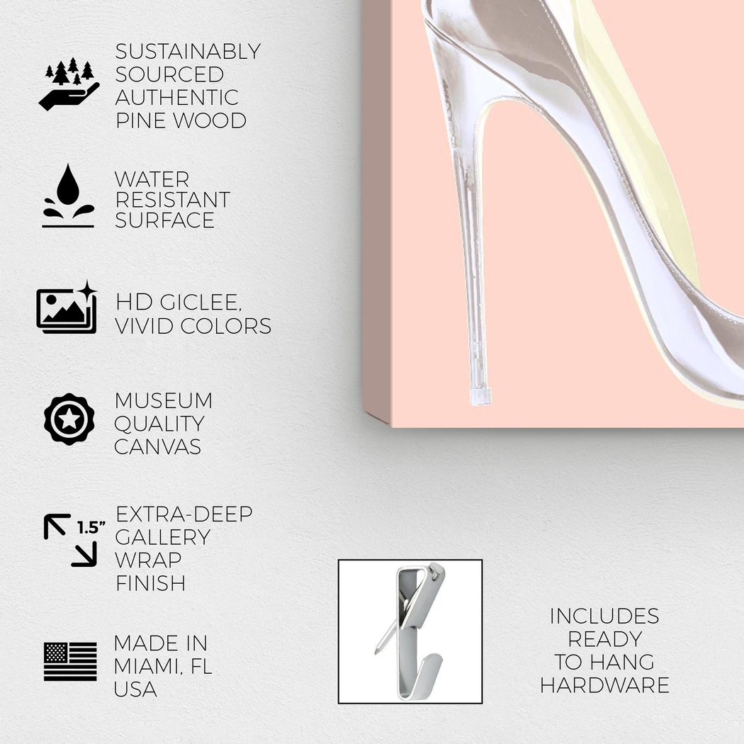 Sofia's Heels Pink Artwork - Thumbnail - Image 3