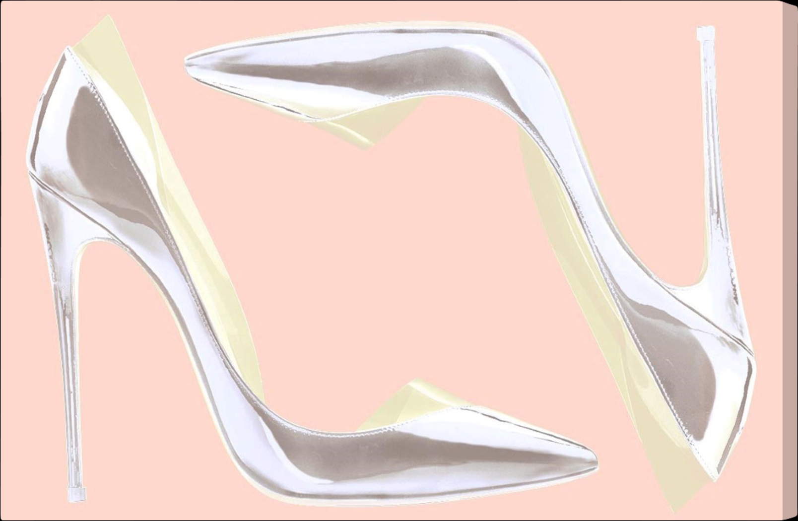 Sofia's Heels Pink Artwork - Thumbnail - Image 1