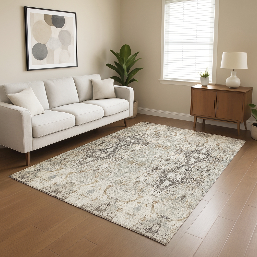 Softy Oliver Multi 8' x 10' Rug - Thumbnail - Image 2