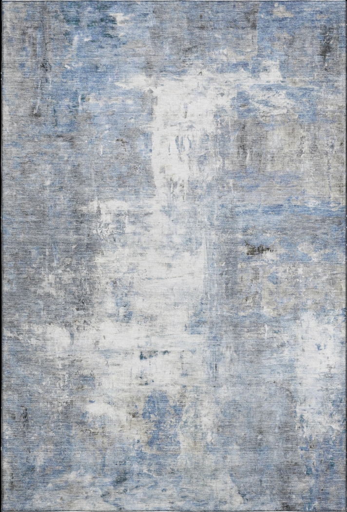 Softy Seaside Blue 9' x 12' Rug - Thumbnail - Image 1