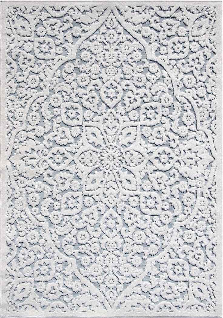 Sohio White 7'9 x 10'10 Rug - Thumbnail - Image 1