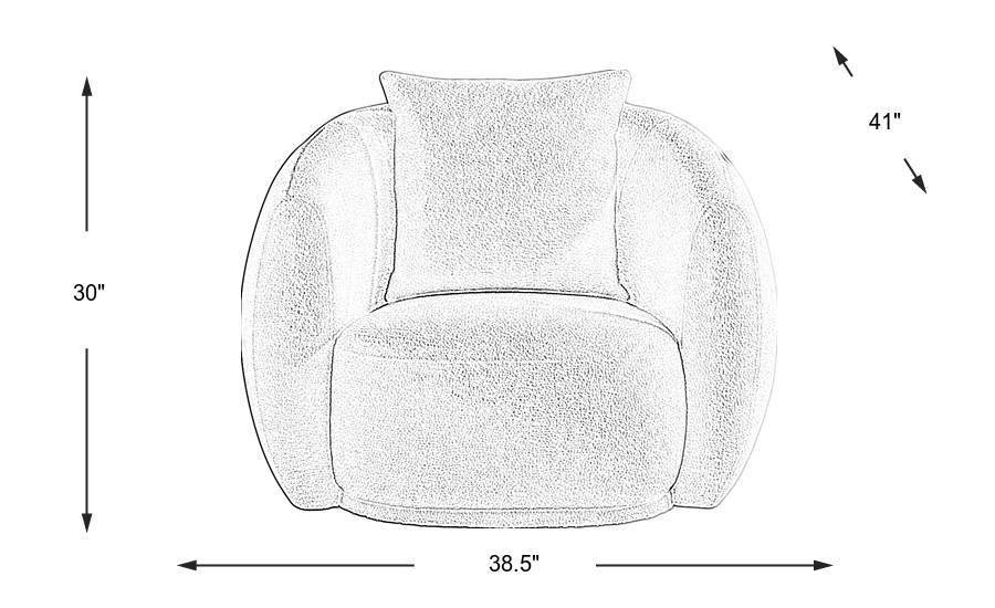 Dimension Image. Please refer to the Dimension Tab on this page for dimension details.