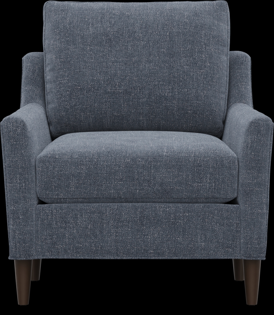 Soho Place Navy Accent Chair - Thumbnail - Image 3