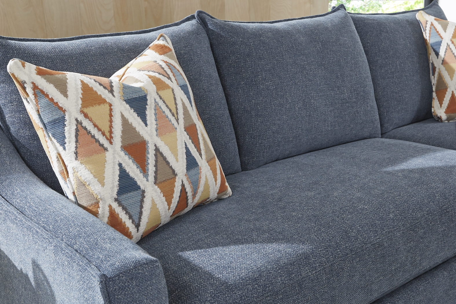 Soho Place Navy 5 Pc Living Room with Sleeper Chaise Sofa - Thumbnail - Image 6