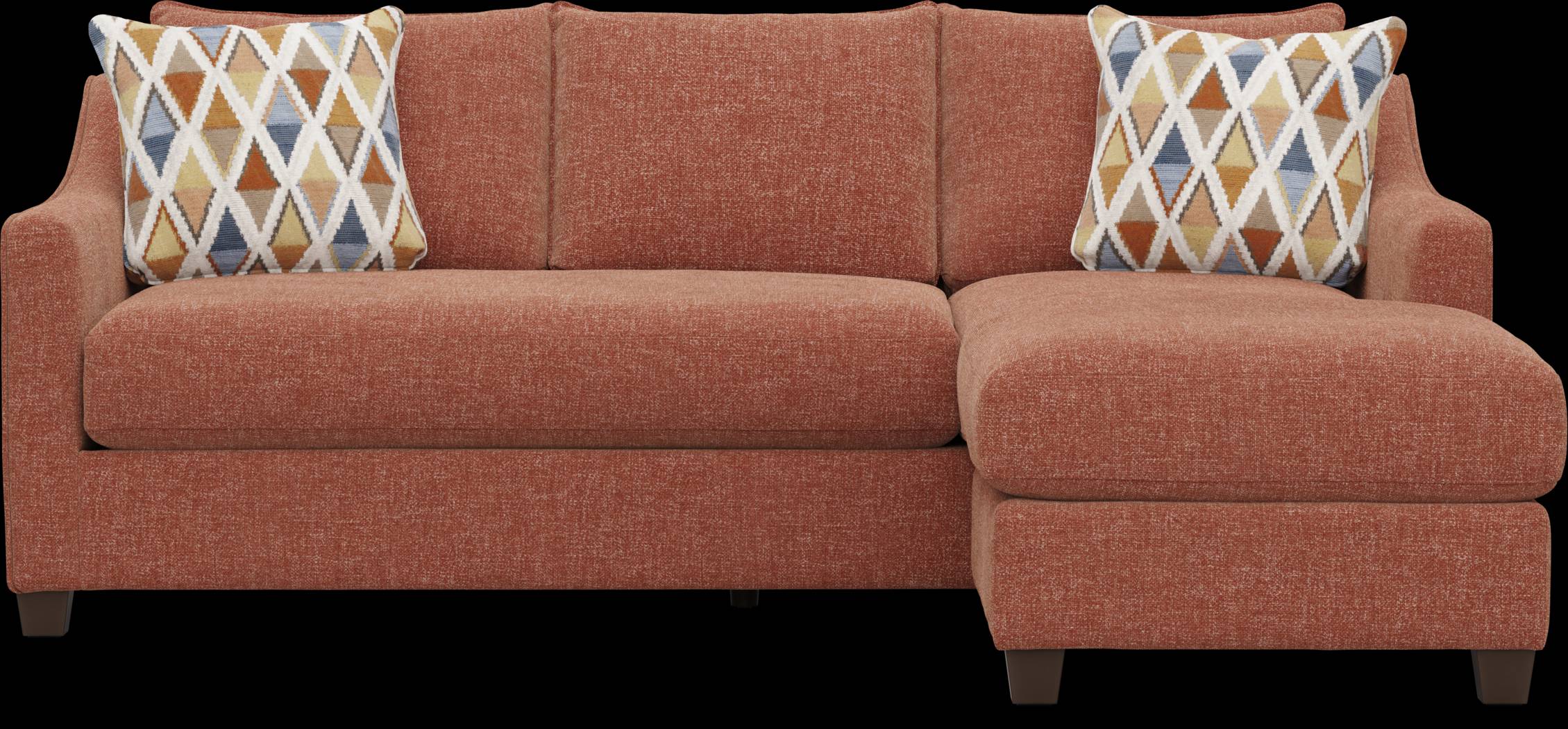 Soho Place Russet Chaise Sofa - Thumbnail - Image 3