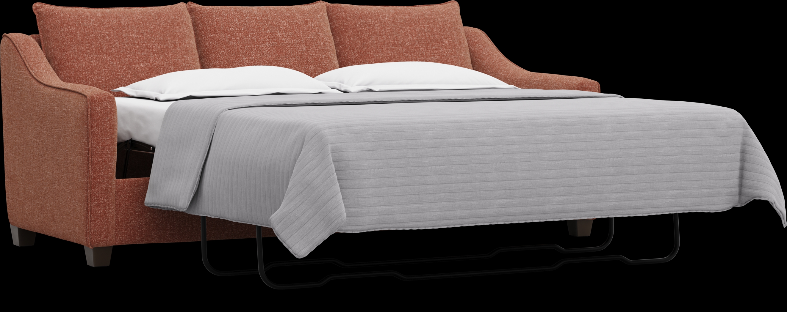 Soho Place Russet Sleeper Chaise Sofa - Thumbnail - Image 3