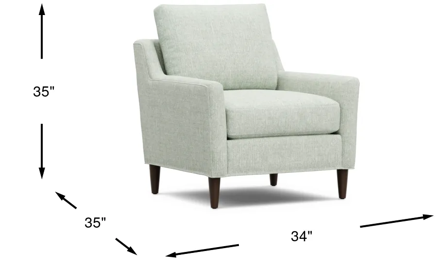 Dimension Image. Please refer to the Dimension Tab on this page for dimension details.