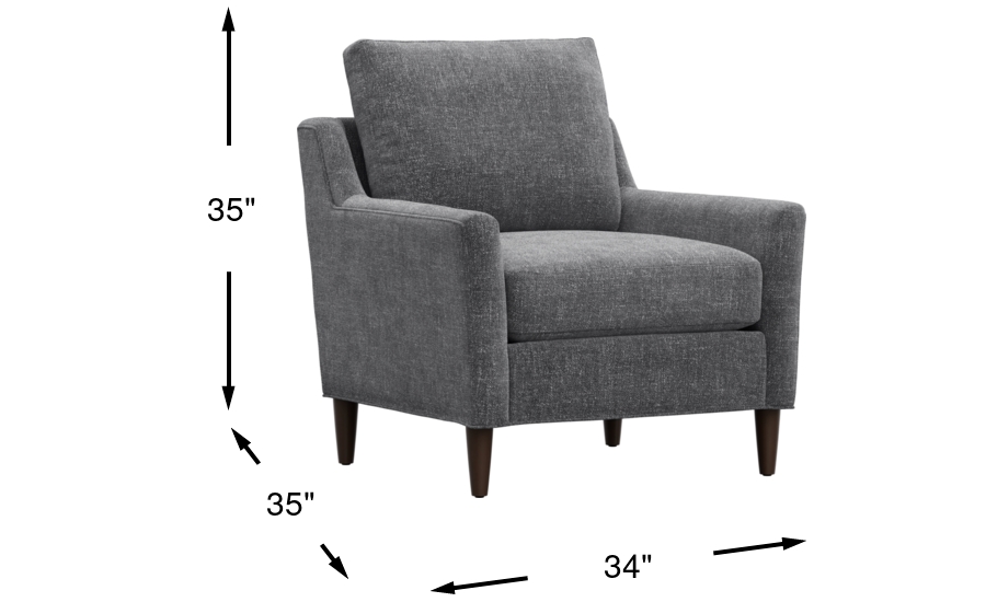 Dimension Image. Please refer to the Dimension Tab on this page for dimension details.