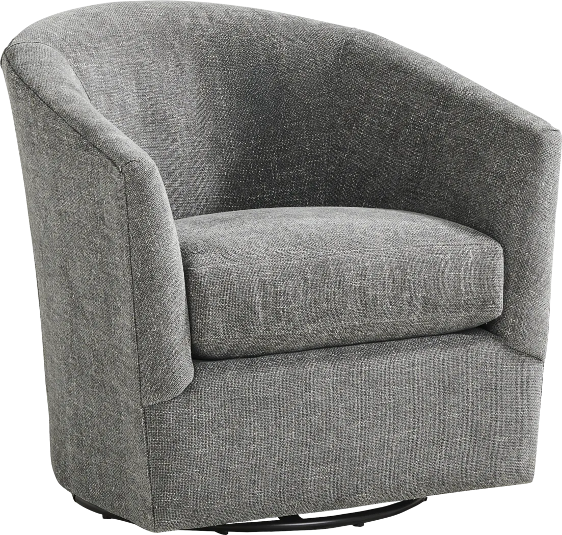 Soho Place Steel Swivel Chair - Thumbnail - Image 1