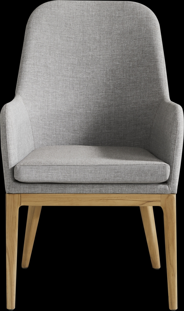 Soho Brown 5 Pc 71 in. Rectangle Outdoor Dining Set with Gray Cushions - Thumbnail - Image 5