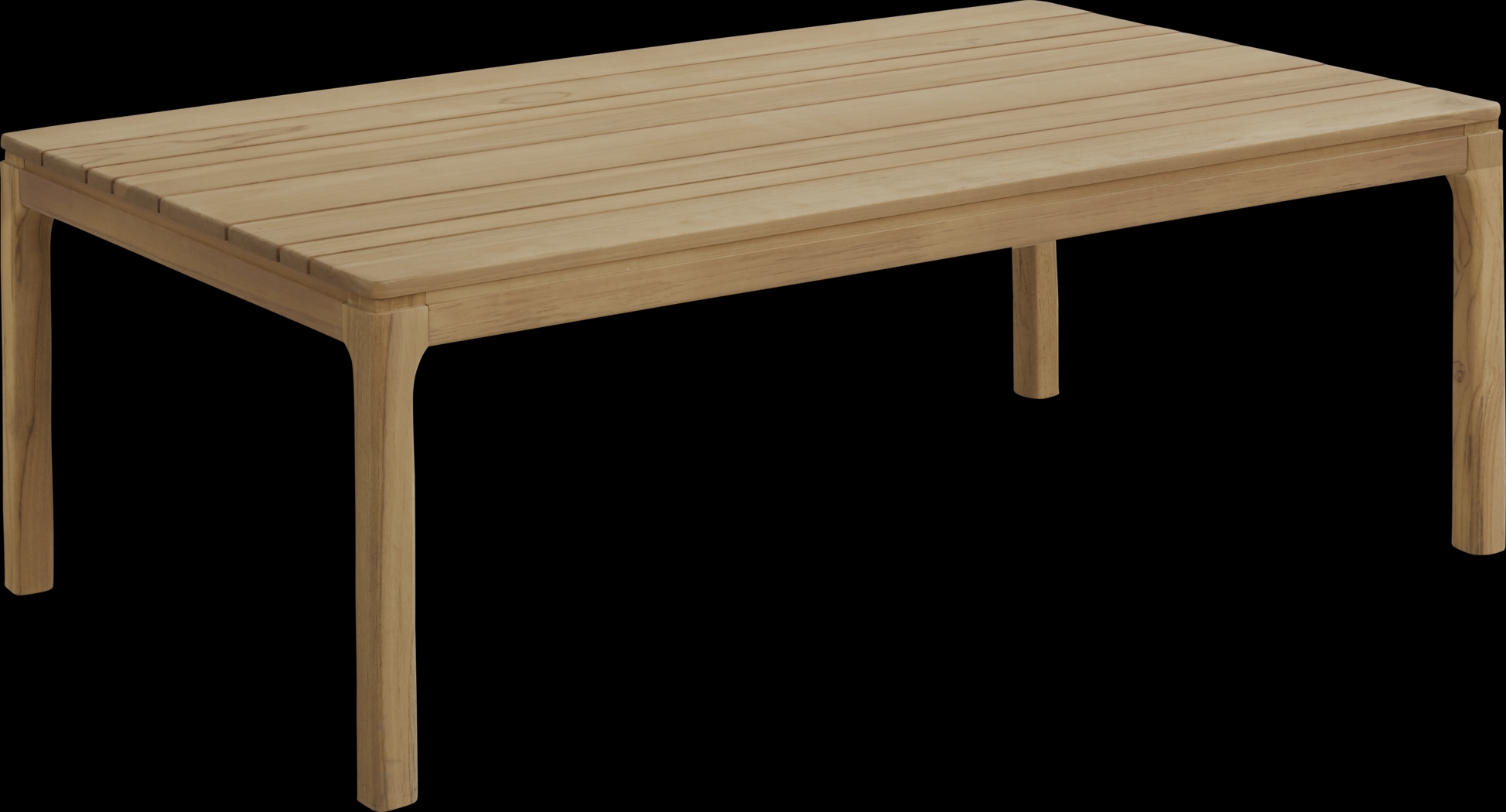 Soho Teak Outdoor Cocktail Table - Thumbnail - Image 1