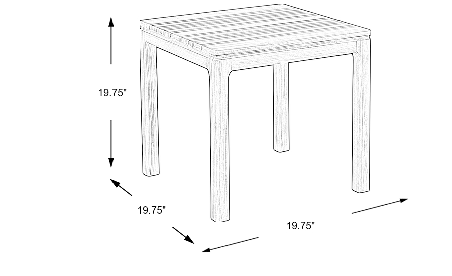 Dimension Image. Please refer to the Dimension Tab on this page for dimension details.