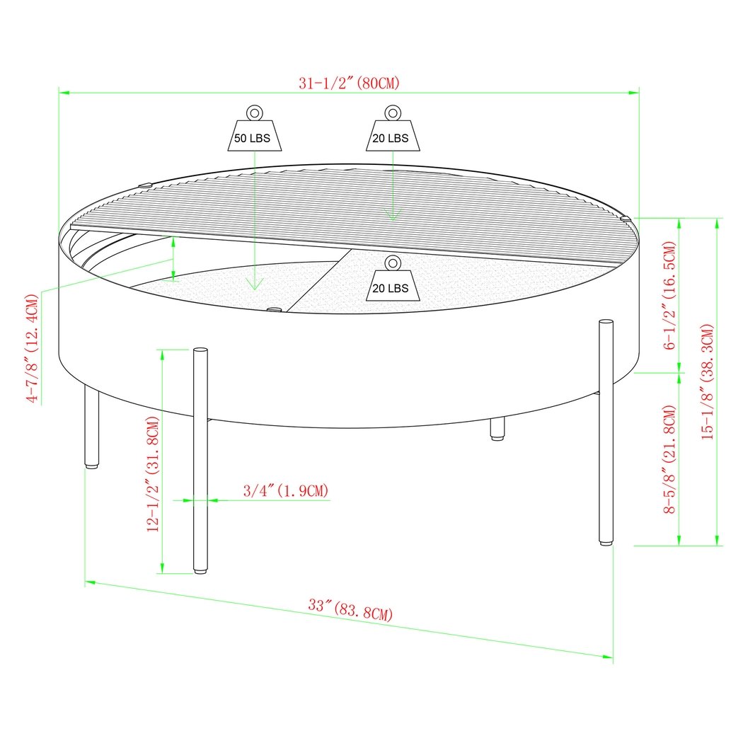 Solabell Black Cocktail Table - Thumbnail - Image 7