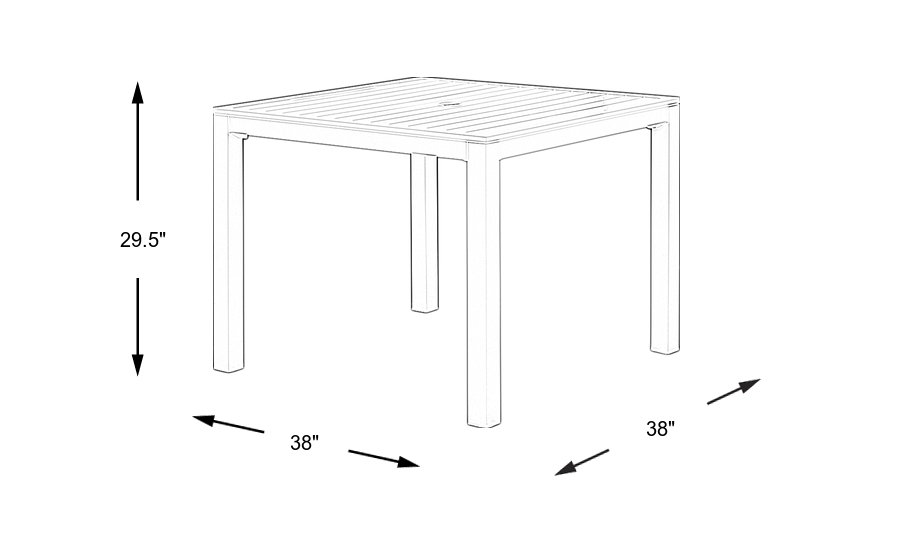 Dimension Image. Please refer to the Dimension Tab on this page for dimension details.