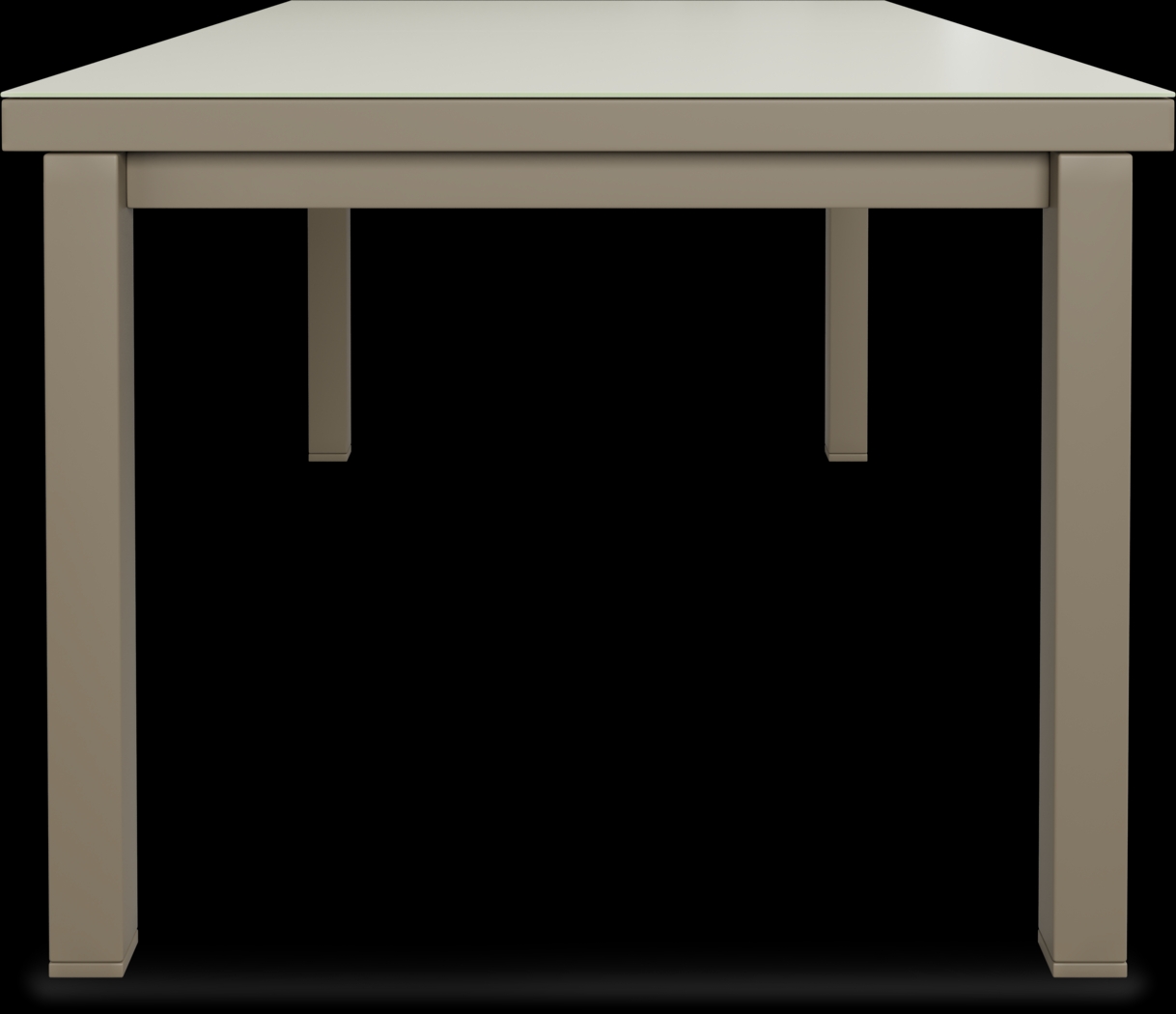 Solana Taupe 5 Pc 71-94 in. Rectangle Outdoor Dining Set - Thumbnail - Image 6