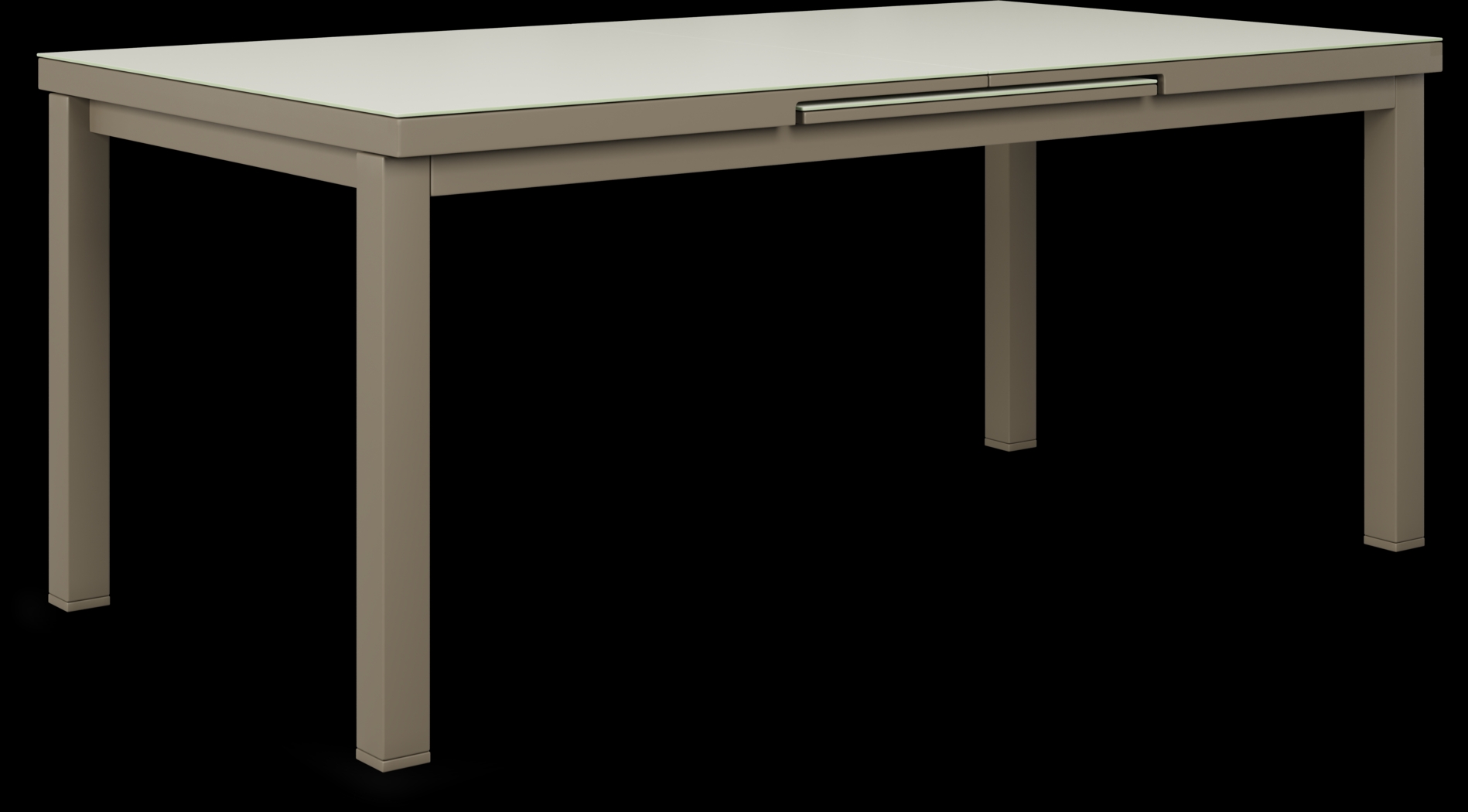 Solana Taupe 9 Pc 71-94 in. Rectangle Outdoor Dining Set - Thumbnail - Image 2