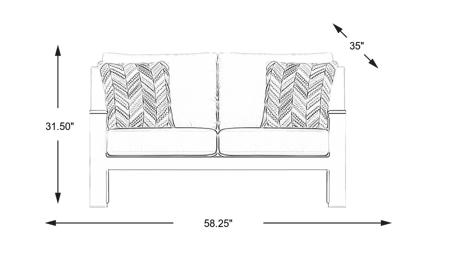 Dimension Image. Please refer to the Dimension Tab on this page for dimension details.