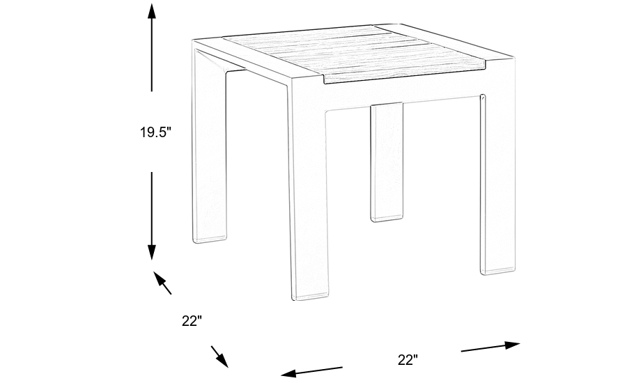 Dimension Image. Please refer to the Dimension Tab on this page for dimension details.