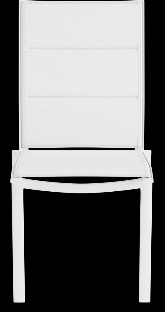 Solana White 9 Pc 71-94 in. Rectangle Outdoor Dining Set - Thumbnail - Image 10