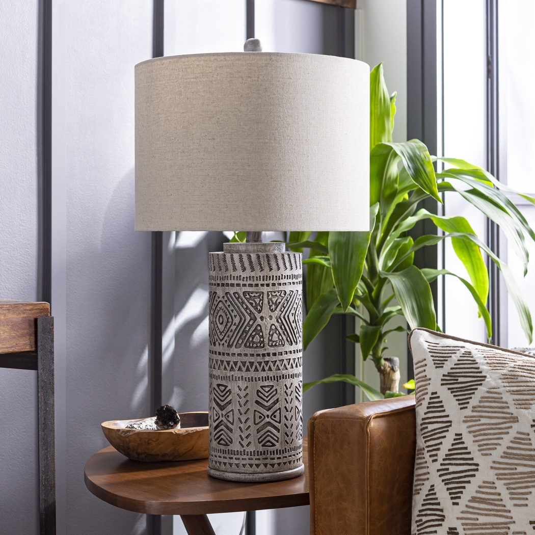 Solano Nest Taupe Lamp - Thumbnail - Image 2