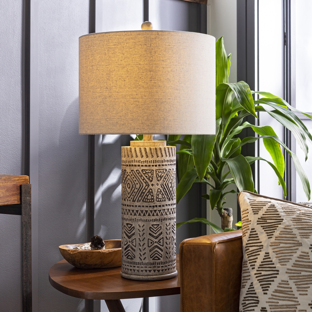 Solano Nest Taupe Lamp - Thumbnail - Image 3