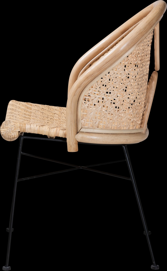 Solferino Natural Dining Chair - Thumbnail - Image 4