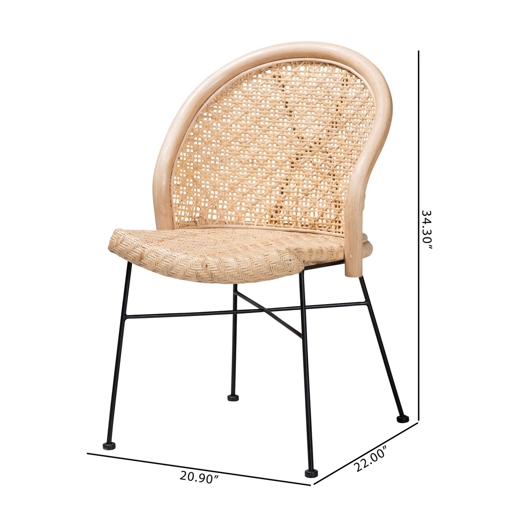 Solferino Natural Dining Chair - Thumbnail - Image 10