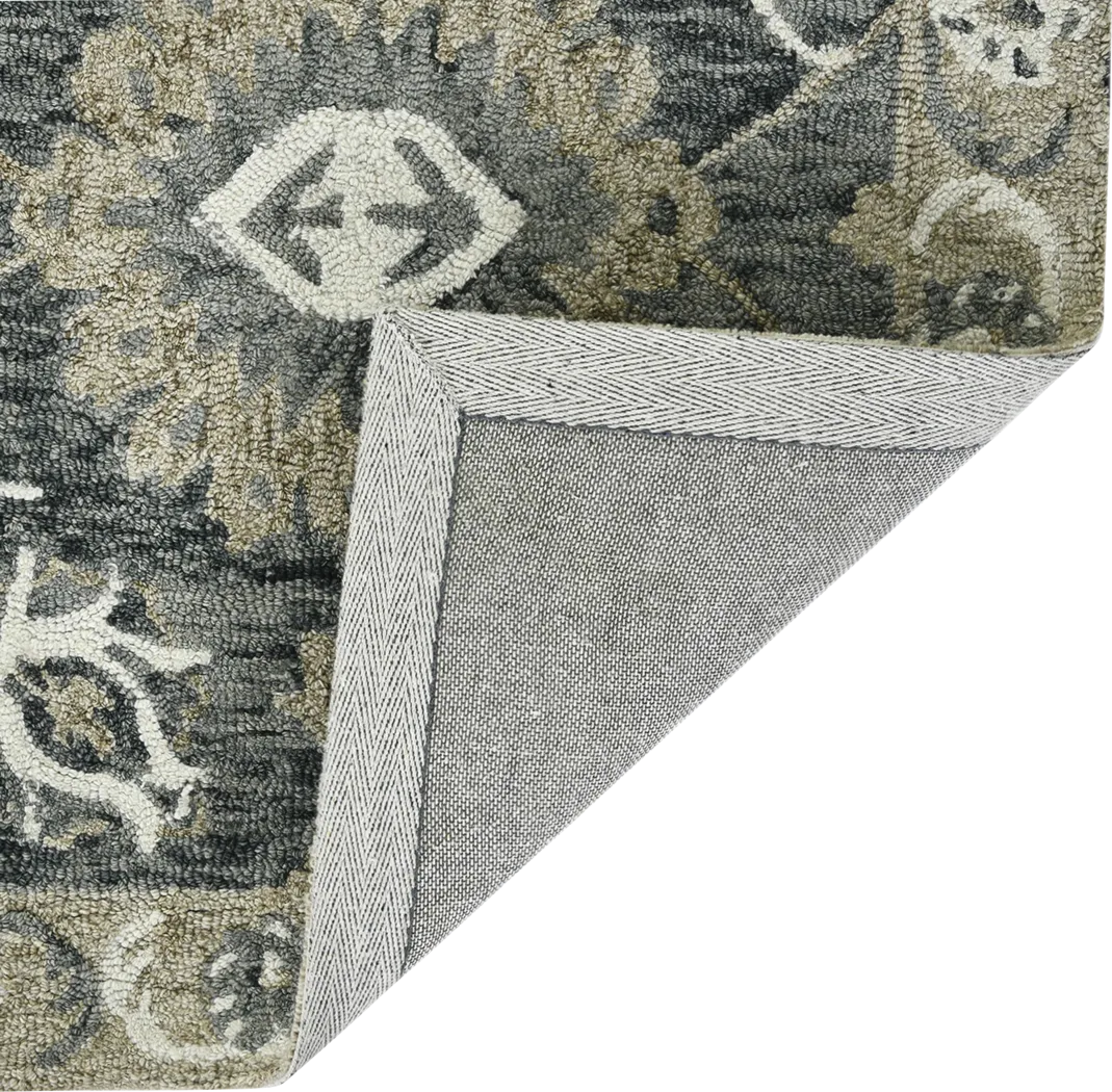 Soline Gray 5' x 8' Rug - Thumbnail - Image 2