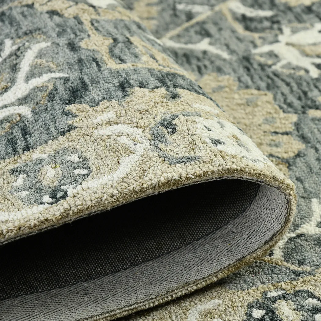 Soline Gray 5' x 8' Rug - Thumbnail - Image 5