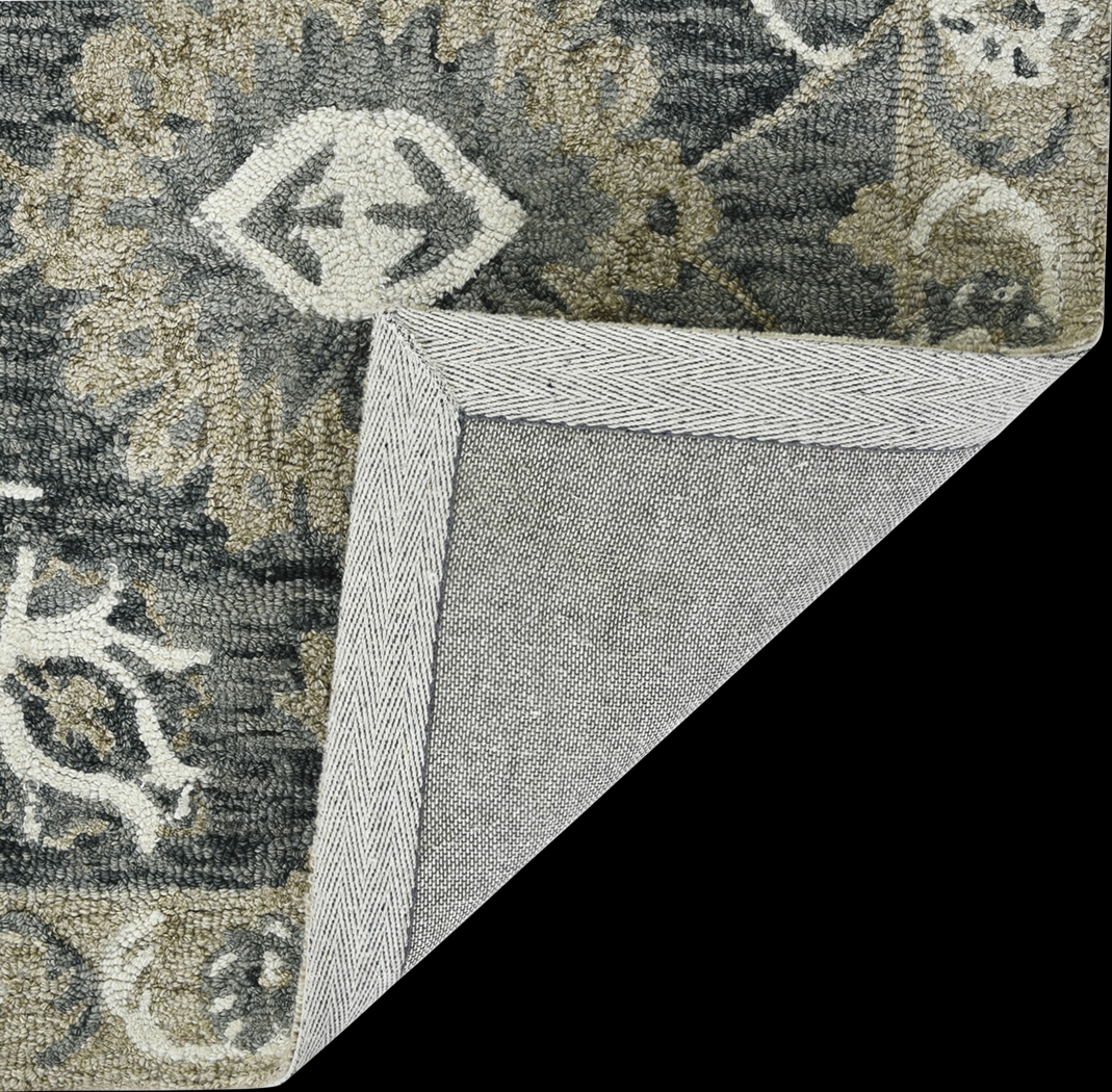 Soline Gray 8' x 10' Rug - Thumbnail - Image 2