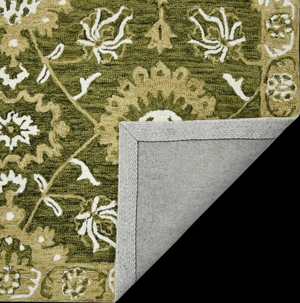 Soline Green 8' x 10' Rug - Thumbnail - Image 2