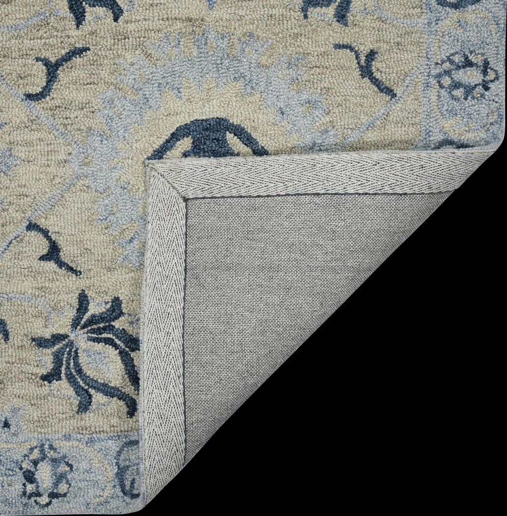 Soline Light Blue 8' x 10' Rug - Thumbnail - Image 3